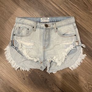 One teaspoon bandits jean shorts